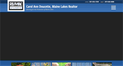 Desktop Screenshot of mainelakehomesrealestate.com